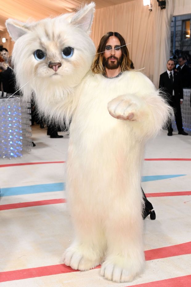 Jared Leto at this year's Met Gala, themed 